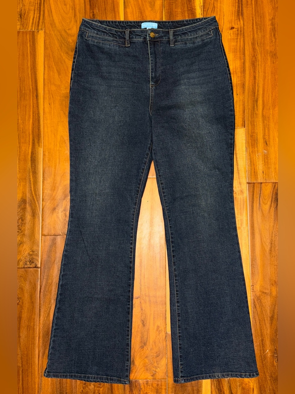 Draper James Dark Indigo Flare Jeans